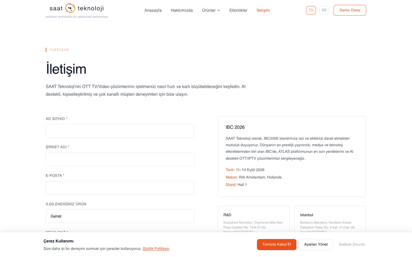 Contact Page